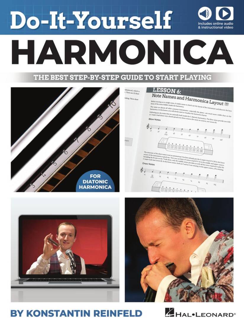 Do-It-Yourself: Harmonica - Reinfeld - Harmonica - Book/Audio/Video