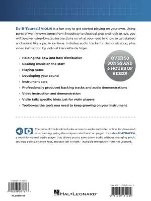 Do-It-Yourself: Violin - Vrijer - Violin - Book/Audio/Video