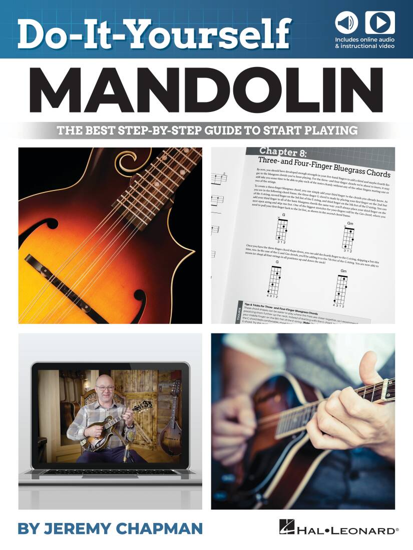 Do-It-Yourself: Mandolin - Chapman - Mandolin TAB - Book/Audio/Video Online