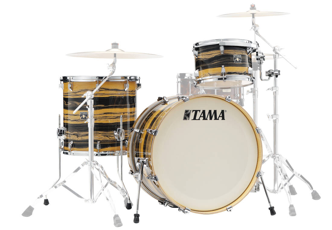 Superstar Classic 3-Piece Shell Pack (22,12,16) - Natural Ebony Tiger Wrap