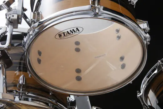 Superstar Classic 5-Piece Shell Pack (22,10,12,16,SD) - Natural Ebony Tiger Wrap