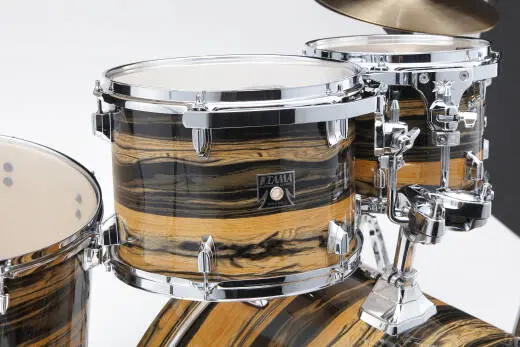 Superstar Classic 5-Piece Shell Pack (22,10,12,16,SD) - Natural Ebony Tiger Wrap