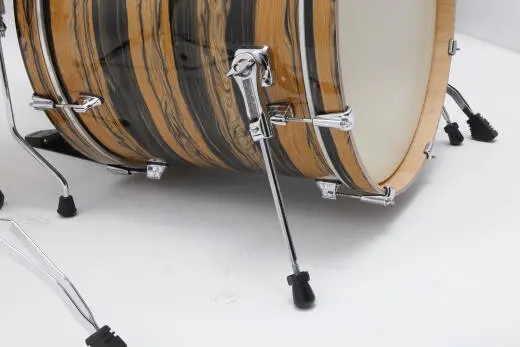 Superstar Classic 5-Piece Shell Pack (22,10,12,16,SD) - Natural Ebony Tiger Wrap