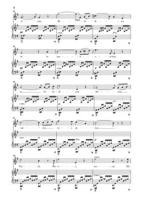 Ave Maria - Bach/Gounod - High Voice/Piano - Sheet