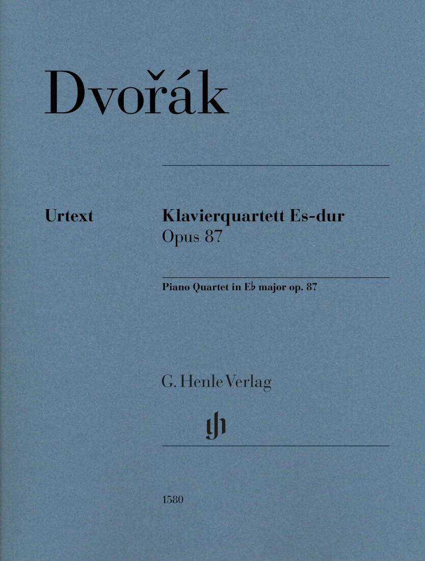 Piano Quartet E-Flat Major, Op. 87 - Dvorak/Jost - Piano Quartet - Parts