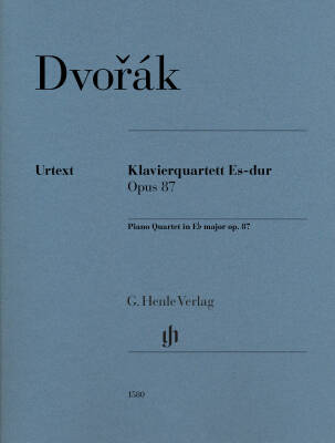 G. Henle Verlag - Piano Quartet E-Flat Major, Op. 87 - Dvorak/Jost - Piano Quartet - Parts
