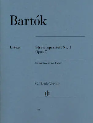 G. Henle Verlag - String Quartet No. 1, Op. 7 - Bartok/Somfai - Parts Set
