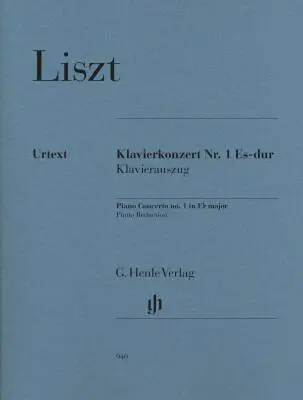 G. Henle Verlag - Concerto No. 1 E-Flat Major - Liszt/Rahmer - 2P4H - Book