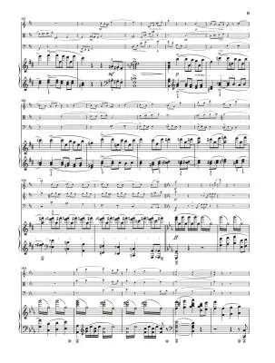Piano Quartet in C Minor Op. 13 - Strauss/Jost - Parts Set