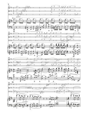 Piano Quartet in C Minor Op. 13 - Strauss/Jost - Parts Set