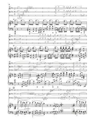 Piano Quartet in C Minor Op. 13 - Strauss/Jost - Parts Set