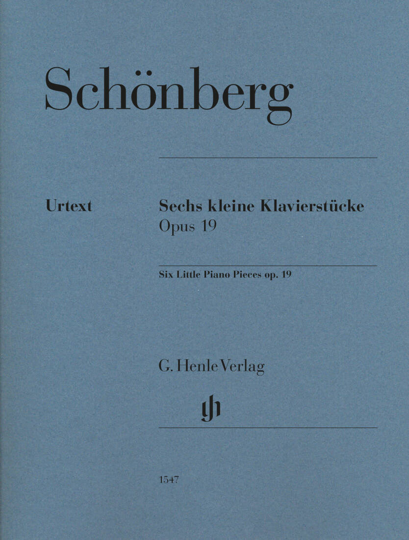 Six Little Piano Pieces, Op.19 - Schoenberg/Mullemann - Piano - Book