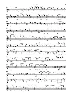 Piano Trio Op. 49  - Mendelssohn - Flute Part - Sheet