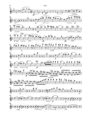 Piano Trio Op. 49  - Mendelssohn - Flute Part - Sheet