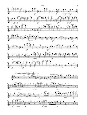 Piano Trio Op. 49  - Mendelssohn - Flute Part - Sheet