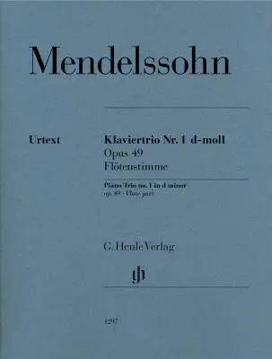 G. Henle Verlag - Piano Trio Op. 49  - Mendelssohn - Flute Part - Sheet