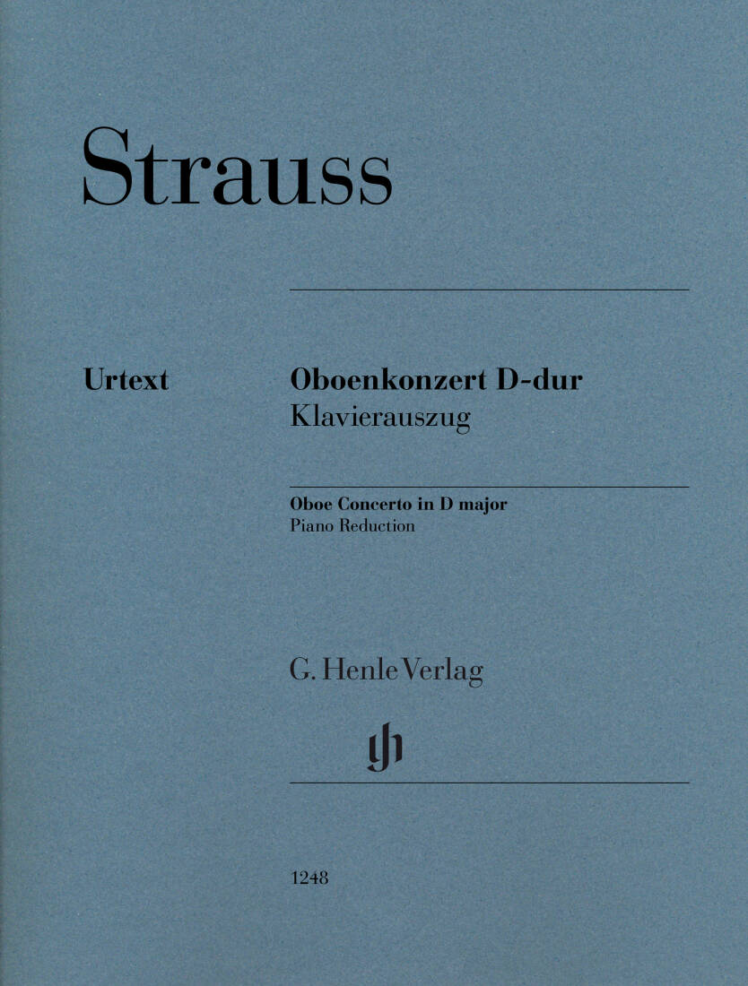 Concerto in D Major - Strauss/Schellenberger - Oboe - Sheet
