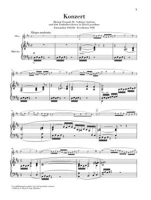 Concerto in D Major - Strauss/Schellenberger - Oboe - Sheet