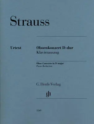 G. Henle Verlag - Concerto in D Major - Strauss/Schellenberger - Oboe - Sheet