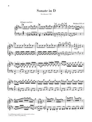 Sonata in D Major Hob XVI:37 - Haydn/Feder - Piano - Book