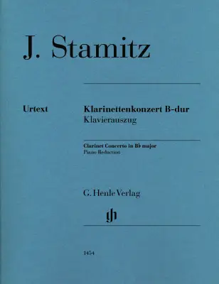 G. Henle Verlag - Concerto in B-Flat Major - Stamitz/Pfeffer - Clarinet/Piano - Book