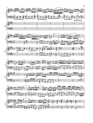Harpsichord Concerto No. 2 in E Major BWV 1053 - Bach - 2P4H - Book