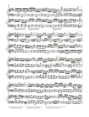Harpsichord Concerto No. 2 in E Major BWV 1053 - Bach - 2P4H - Book