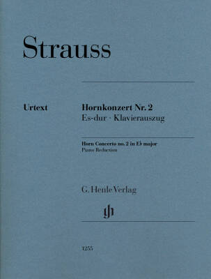G. Henle Verlag - Horn Concerto No. 2 in E-Flat Major - Strauss/Pizka - Horn - Book