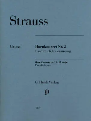 G. Henle Verlag - Horn Concerto No. 2 in E-Flat Major - Strauss/Pizka - Horn - Book