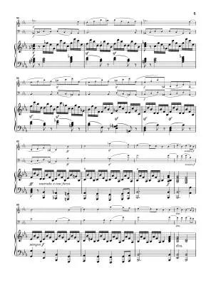 Piano Trio No. 2 in C Minor, Op. 66 - Mendelssohn - Parts