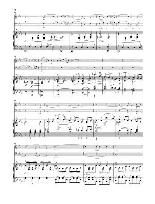 Piano Trio No. 2 in C Minor, Op. 66 - Mendelssohn - Parts