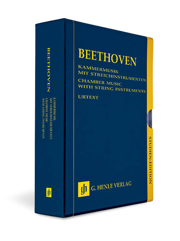 Chamber Music with String Instruments: 13 Volumes in a Slipcase - Bethoven - Study Score Set