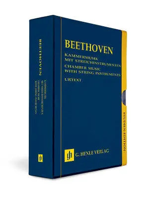 G. Henle Verlag - Chamber Music with String Instruments: 13 Volumes in a Slipcase - Bethoven - Study Score Set