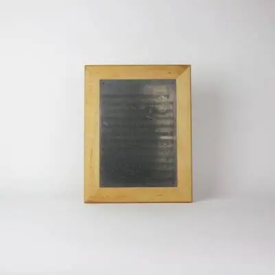 Original Engraving Plate Beethoven Mounted with Wooden Frame