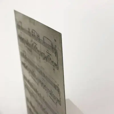 Beethoven Music Engraving Plate