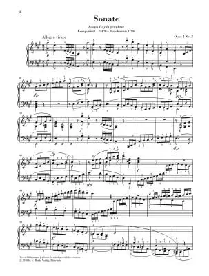 Sonata No. 2 in A Major, Op. 2 - Beethoven - Piano - Sheet