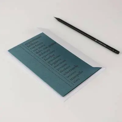 Henle Greeting Card: Musical Terms