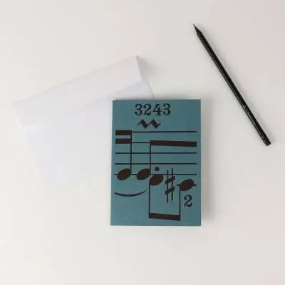 Henle Greeting Card: Music