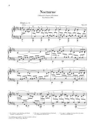 Nocturne No. 6 in D-Flat Major Op. 63 - Faure/Loy - Piano - Sheet