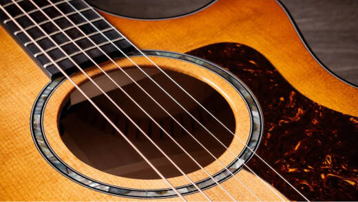 Next Generation 614ce Big Leaf Maple/Spruce Acoustic-Electric Guitar with Case - Antique Blonde