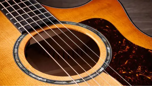 Next Generation 614ce Big Leaf Maple/Spruce Acoustic-Electric Guitar with Case - Antique Blonde