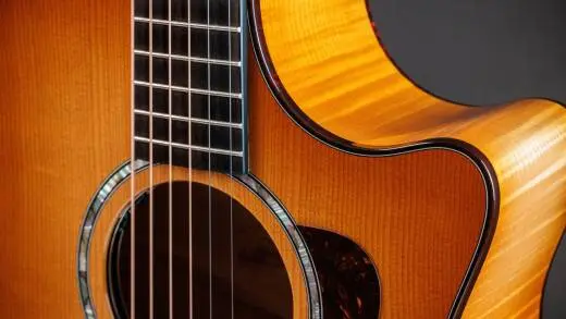 Next Generation 614ce Big Leaf Maple/Spruce Acoustic-Electric Guitar with Case - Antique Blonde