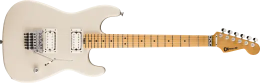 Charvel Guitars - American Neo-Classic San Dimas Style 1 SD1 HH FR, Maple Fingerboard - Ivory Blitz
