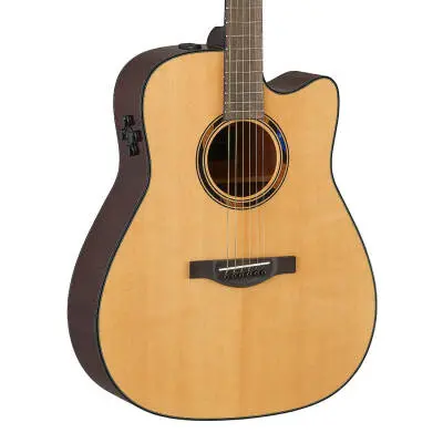 TransAcoustic Dreadnought Cutaway Acoustic/Electric Guitar with Gigbag - Natural