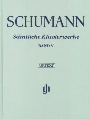 G. Henle Verlag - Complete Piano Works, Volume 5 - Schumann - Book - Hardcover