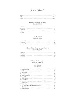 Complete Piano Works, Volume 5 - Schumann - Book - Hardcover