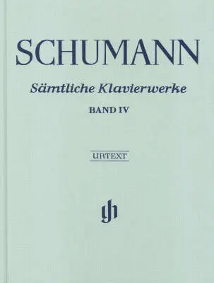 G. Henle Verlag - Complete Piano Works, Volume 4 - Schumann - Book - Hardcover