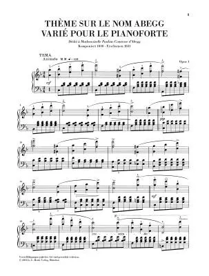 Complete Piano Works, Volume 1 - Schumann - Book - Hardcover
