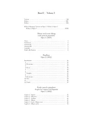 Complete Piano Works, Volume 1 - Schumann - Book - Hardcover