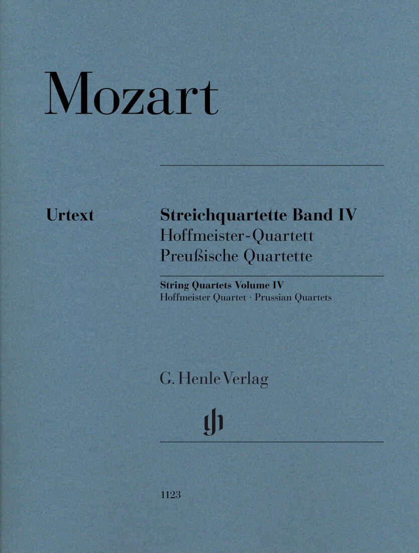 String Quartets, Volume 4 - Mozart - Parts Set